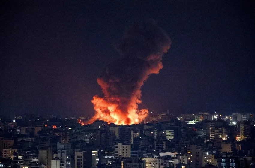 Israeli Strikes Hit Beirut in Heaviest Bombardment