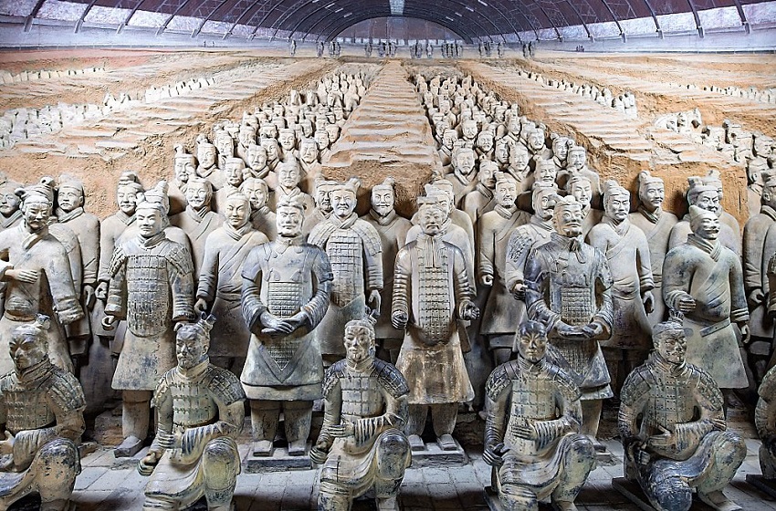 Xian Winter Charm and Terracotta Warriors